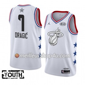 Maillot Basket Enfant Miami Heat Goran Dragic 7 2019 All-Star Jordan Brand Blanc Swingman